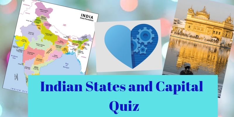 A 7th grade kid can easily clear this Indian states and capital quiz