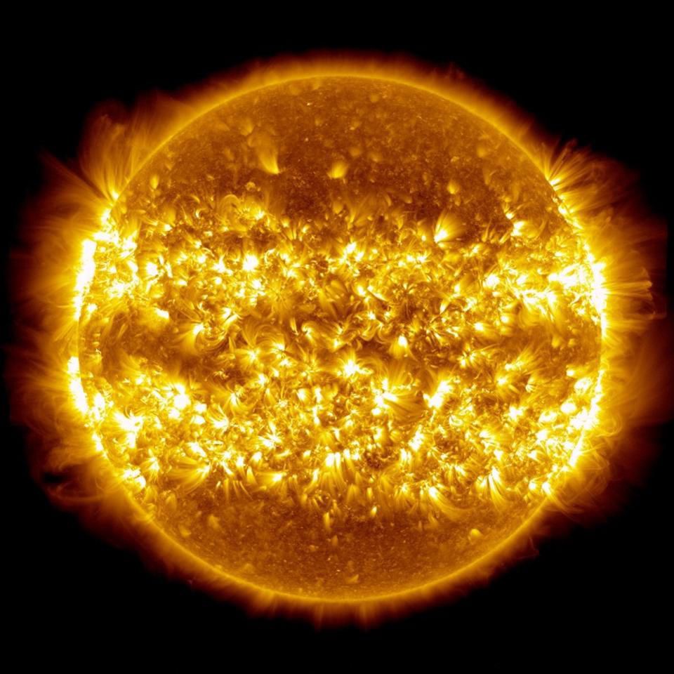 Energy created at Sun by which process?