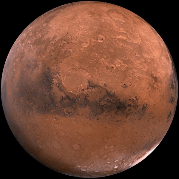 Mars placed in which no in our solar system?