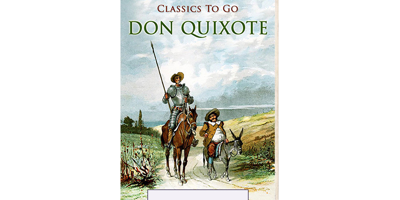 Who is the writter of this book, 'Don Quixote'?