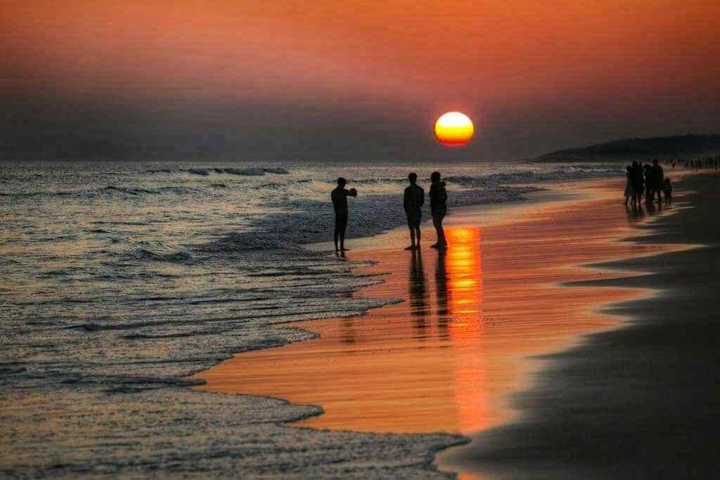 What is the name of this beach of Odisha?