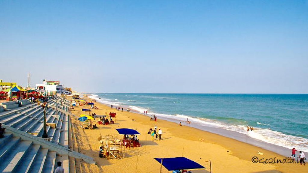 What is the name of this beach of Odisha?