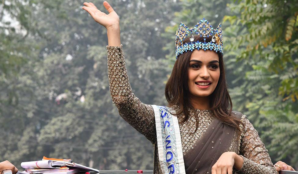 Who was the miss world titlteholder in 2017?