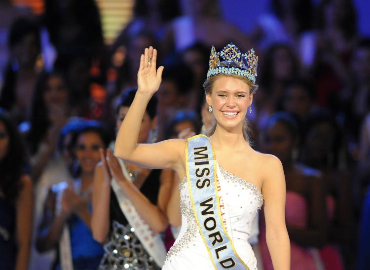 Who was the miss world titlteholder in 2010?