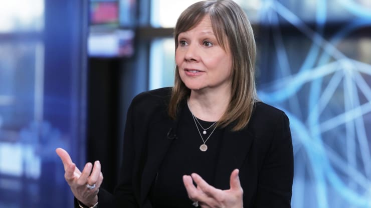 Mary Barra is the CEO of which company?