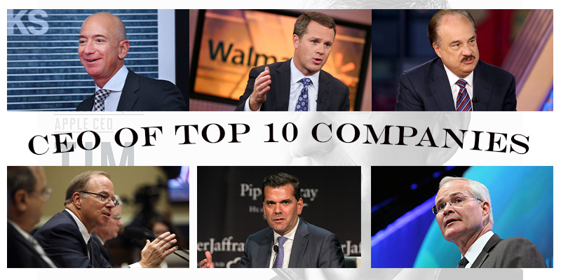 Take this quiz and try to recognize the CEOs top companies