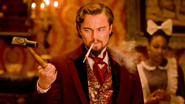 What is the movie scene of Leonardo DiCaprio?