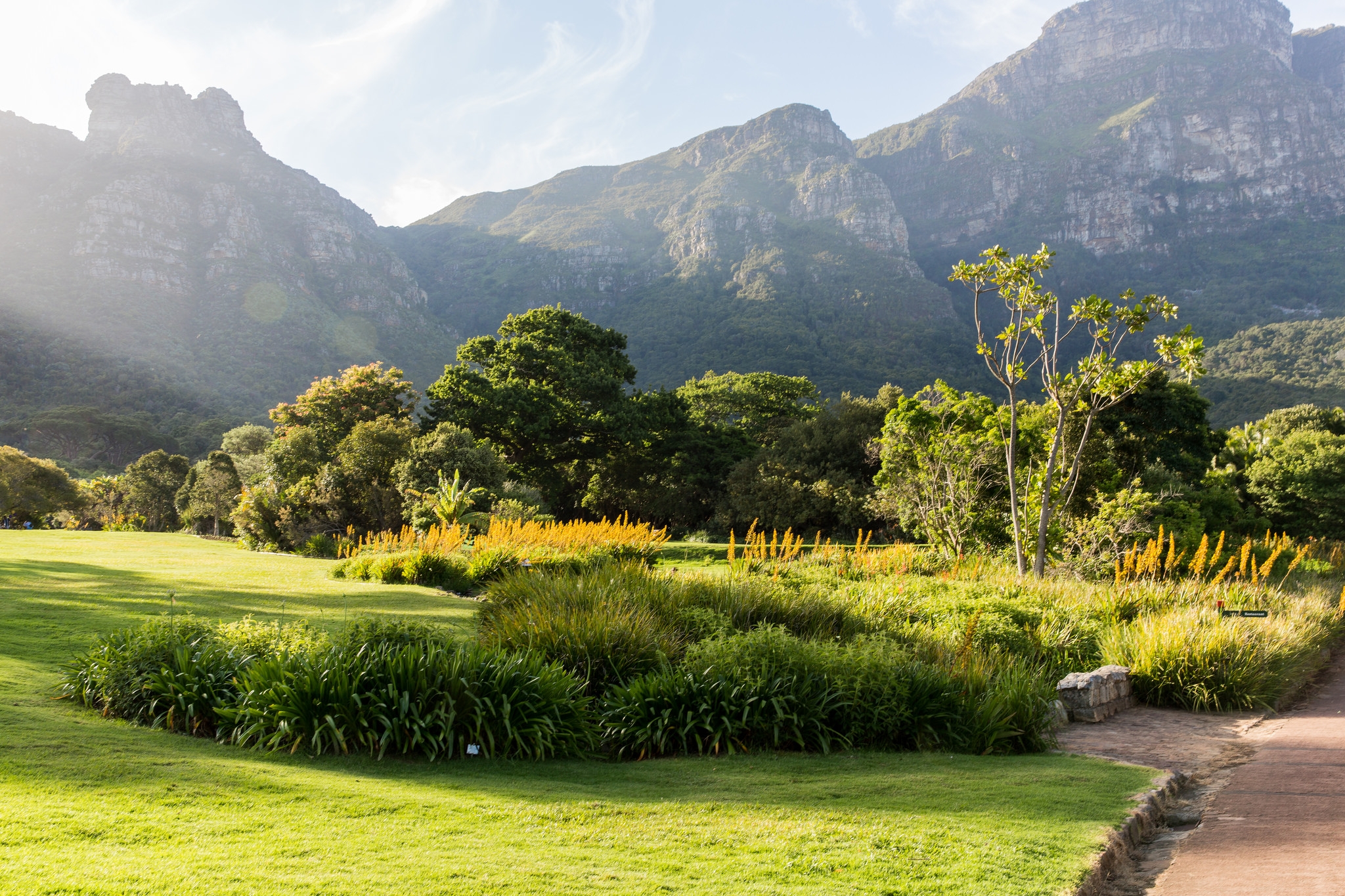 What is the name of this beautiful garden located in South Africa?