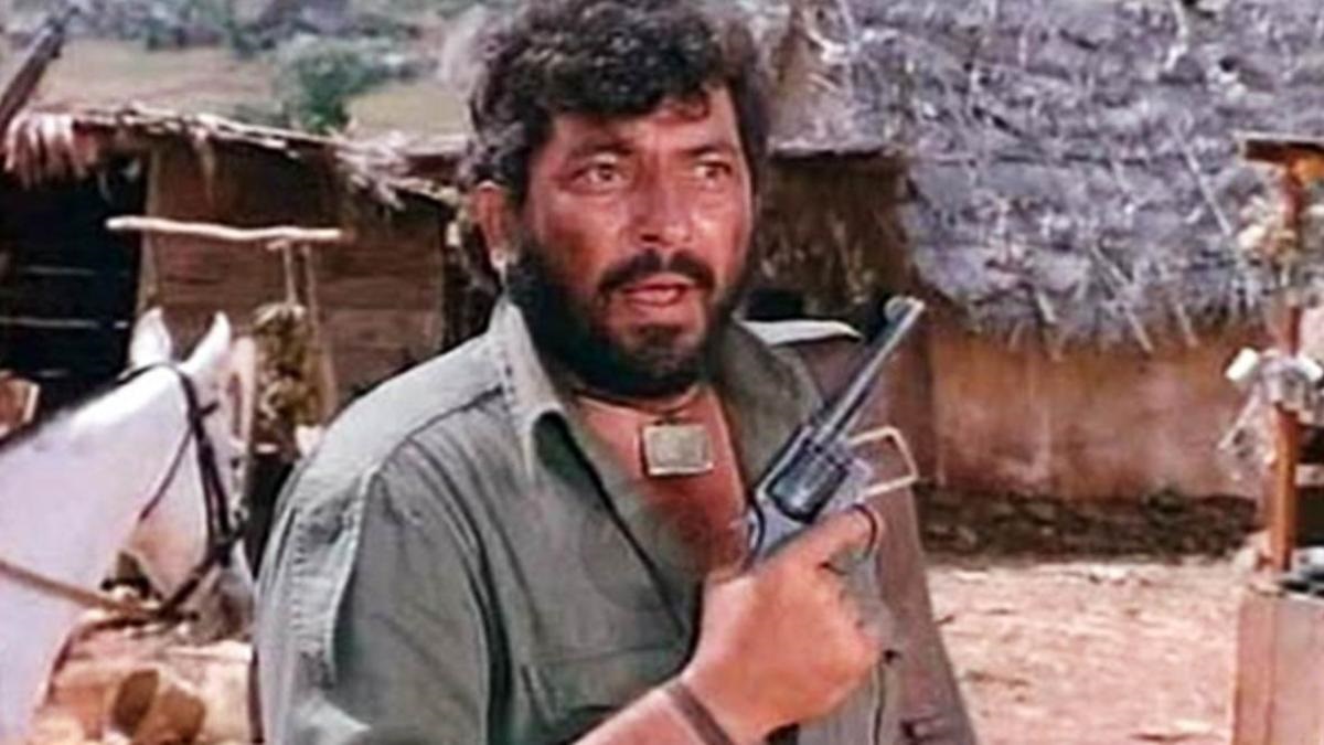 In which movie, we have seen the 'Gabbar Singh' Character?