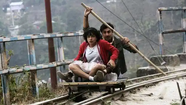 Darjeeling Toy Train was the location for the shooting of  _________ .