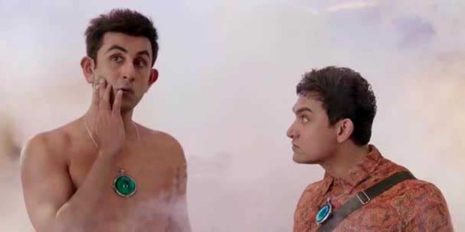 Who did a cameo at the end of PK?