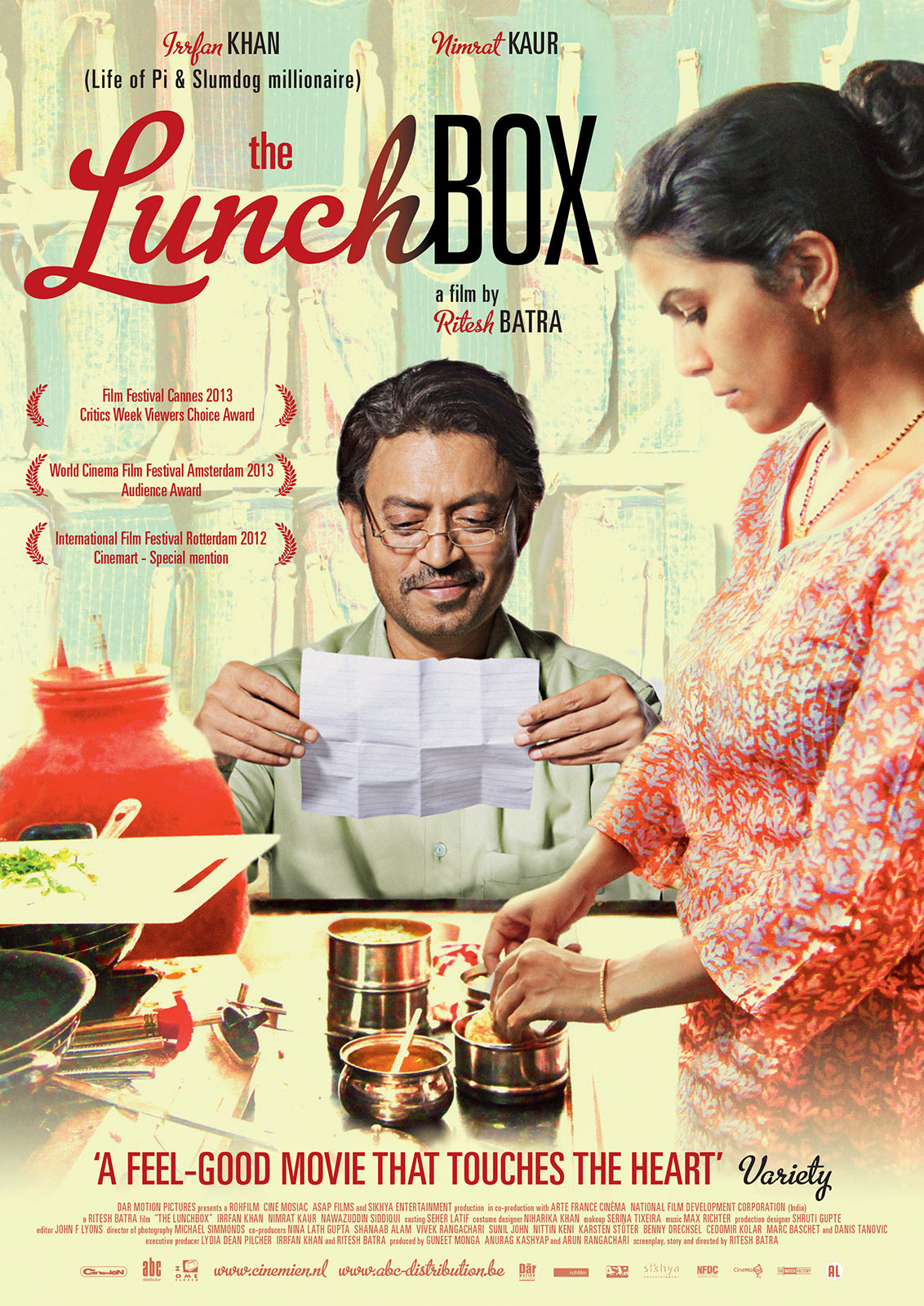Â  Â Â In how many foreign countries 'The Lunch Box' was released?Â 