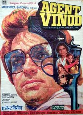 Â  Â Â Who did make his debut in this movie, Agent Vinod (1977)?Â 