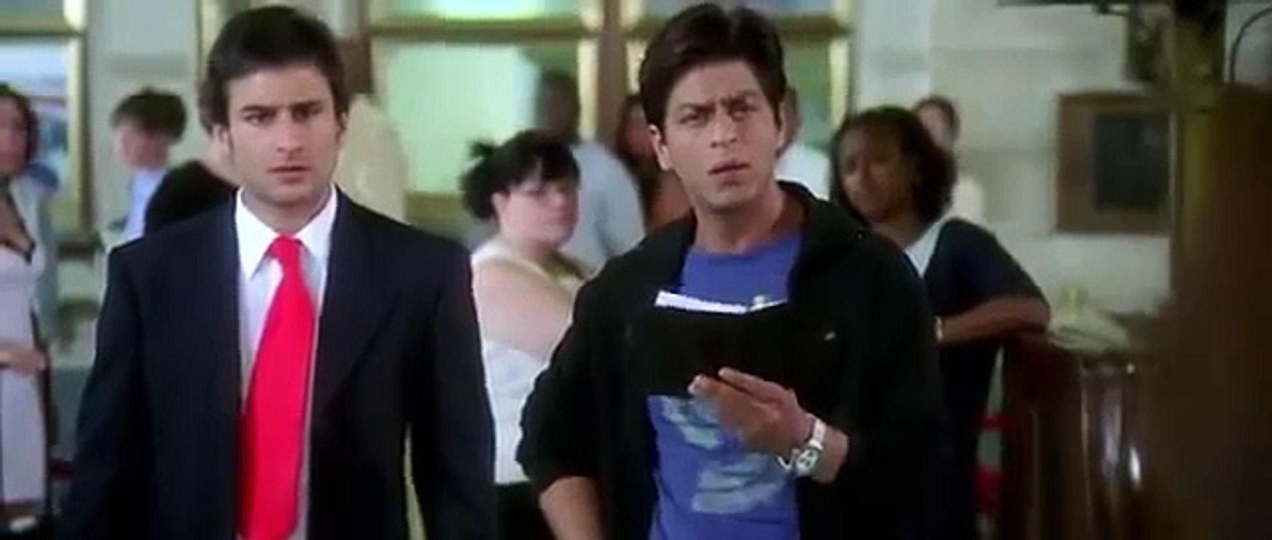 Â  Â Â Where does Aman readout Rohit's diary to Naina in Kal Ho Na Ho?