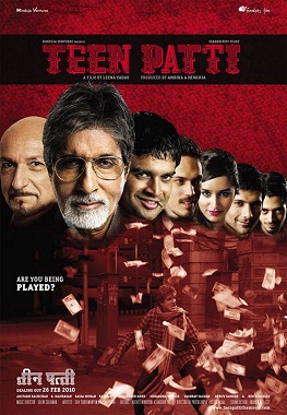 Which Hollywood actor did appear in Bollywood movie,Teen Patti (2010)?