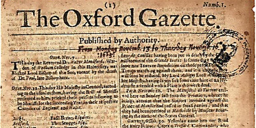 Take this quiz and see how well you know about 17th century oldest newspapers of Europ?