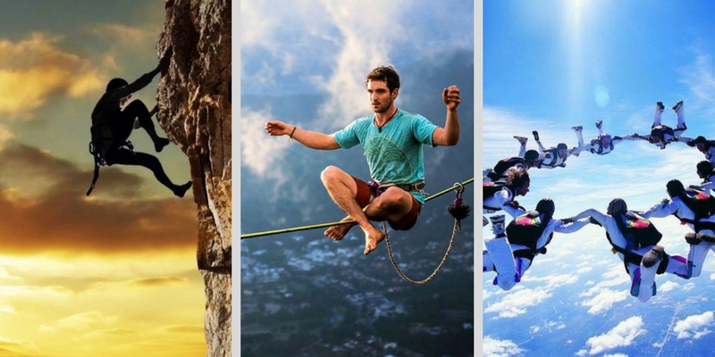 Which extreme sport suits your personality