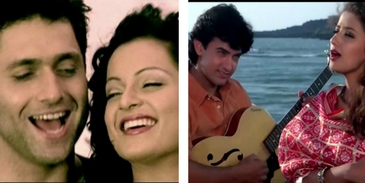 Can you name the original songs from which these Bollywood songs are inspired