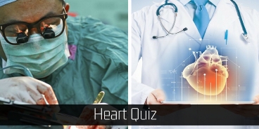 Only a cardiologist can secure full in this quiz about heart