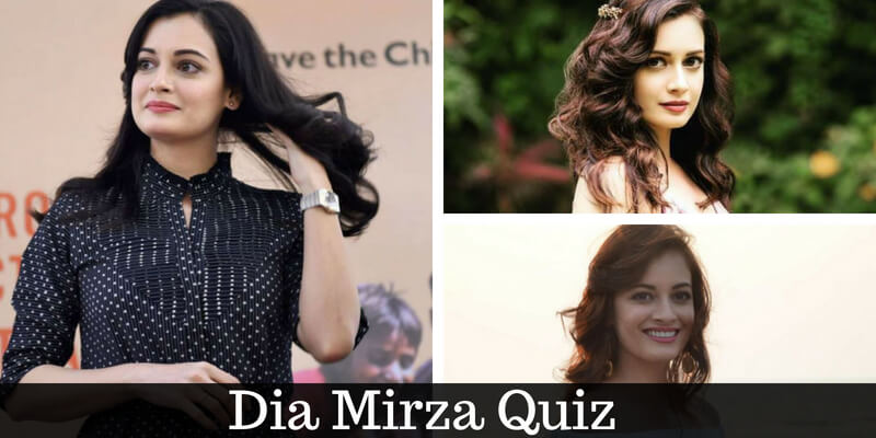 How well do you know Dia Mirza, take this quiz and check