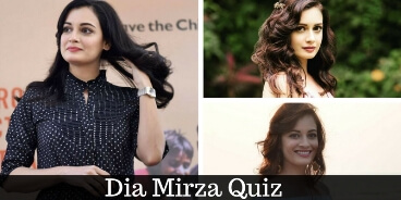 How well do you know Dia Mirza, take this quiz and check