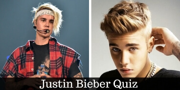 Take this quiz on Justin Bieber and check how much do you know about him