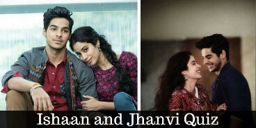 Take this quiz on Ishaan Khatter and Jhanvi Kapoor and check how much you know about them